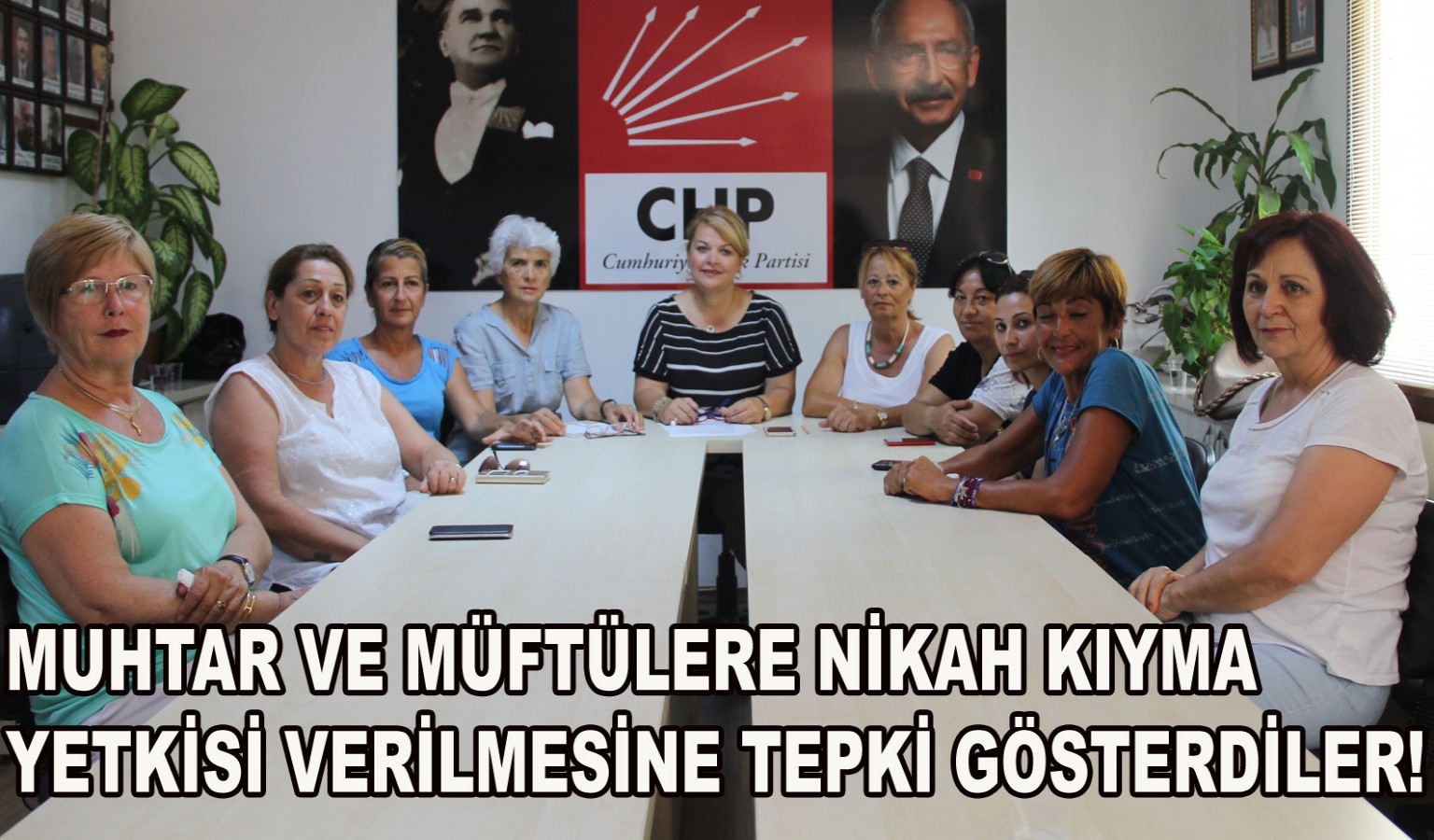 CHP'Lİ KADINLARDAN SERT TEPKİ!..