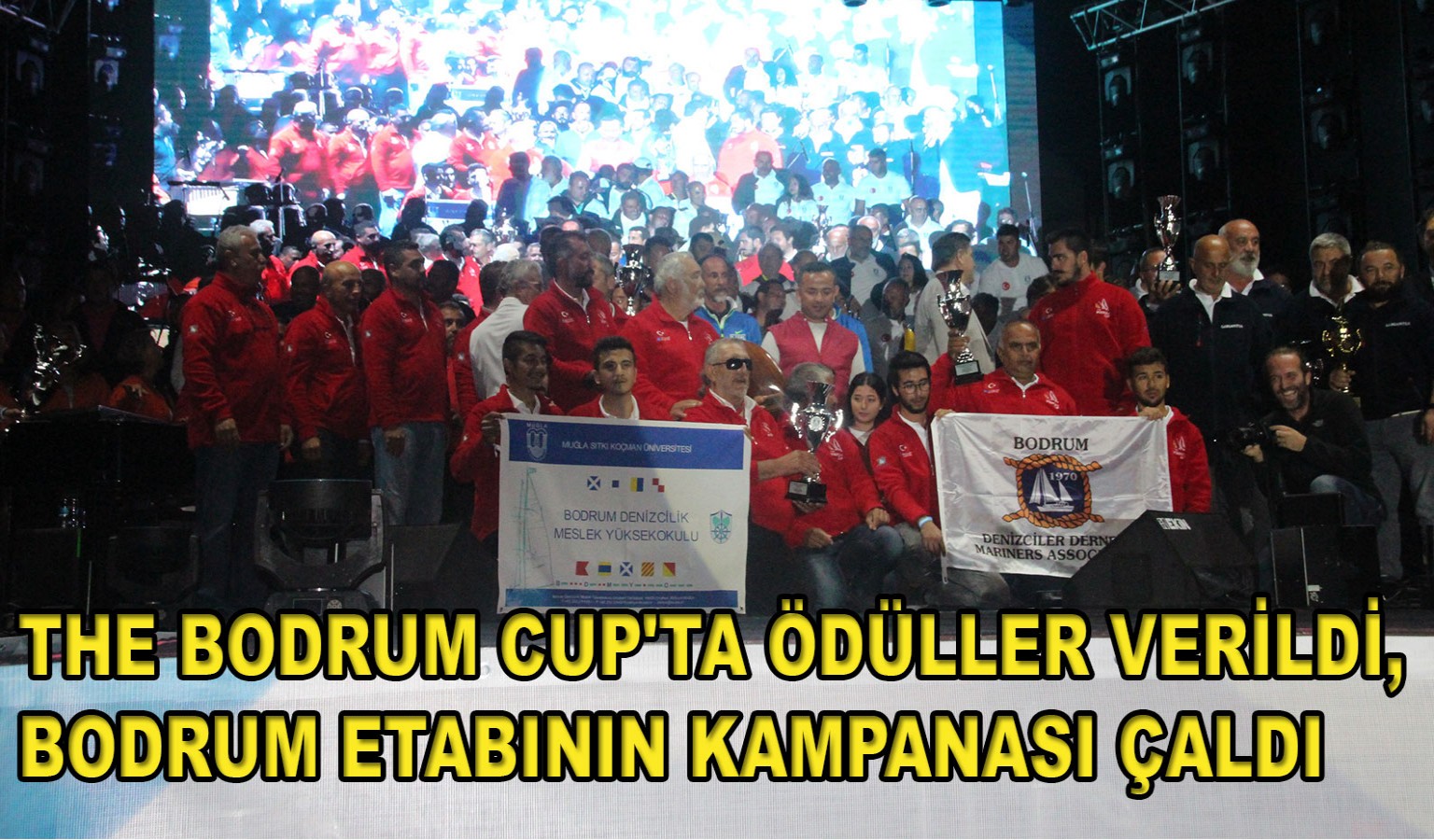 THE BODRUM CUP'TA ÖDÜLLER VERİLDİ, BODRUM ETABININ KAMPANASI ÇALDI