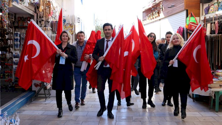 Aras'tan Bodrum Halkına Bayrak Çağrısı