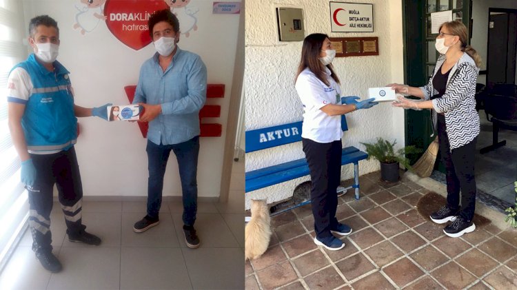 Kliniklere 5 Bin Maske Dağıtıldı