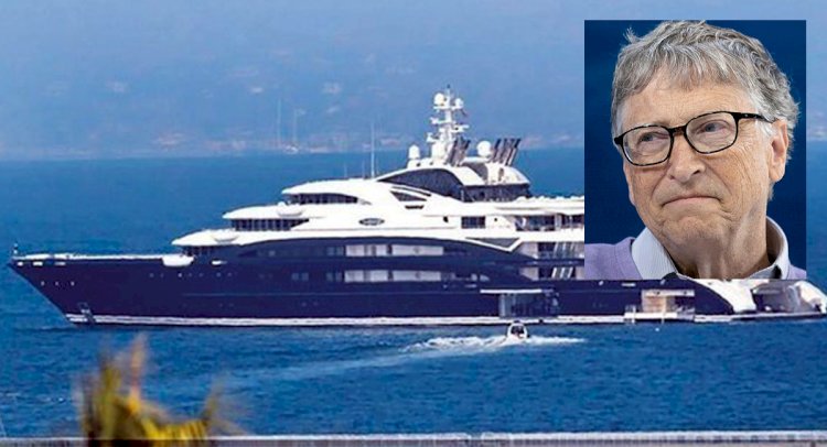 Bill Gates Bodrum’a Geldi