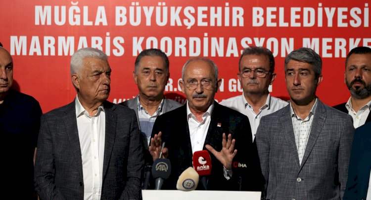 Kılıçdaroğlu, Marmaris'te Konuştu