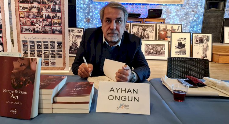 Ayhan Ongun, Kitaplarını İmzaladı