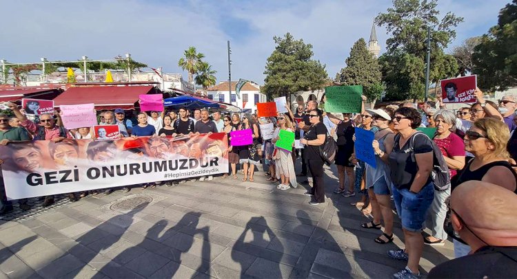 Bodrum’da Gezi'yi Anma Eylemi