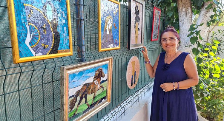 Datçalı Sanatçı, Bodrum’da Sergi Açtı