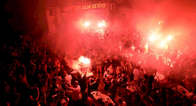 Bodrum'da Coşkulu Fenerbahçe Gecesi