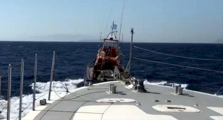 Yat Yarışındaki Tekneye Yunan Tacizi