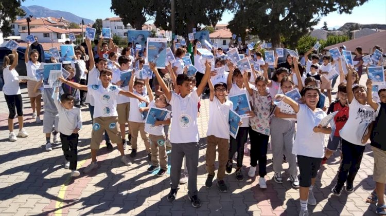 Çocuklara Akdeniz Fokunun Korunması ve Önemi Anlatıldı