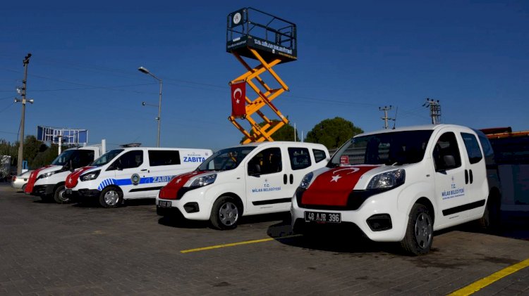 Milas Belediyesi’nin Araç Filosu Güçleniyor