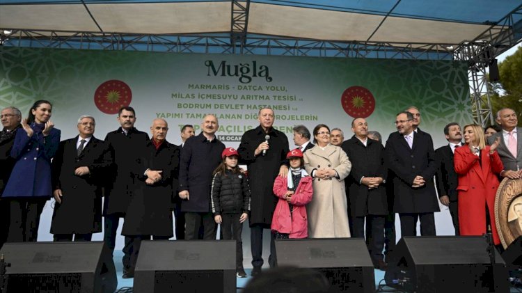 Cumhurbaşkanı Erdoğan, Muğla'ya Geldi