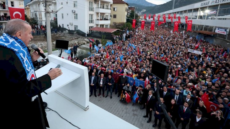 Erdoğan Fethiye'de Halka Hitap Etti