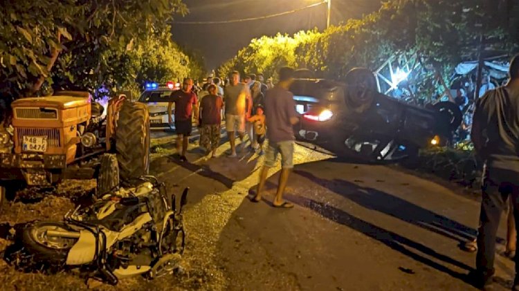 Fethiye'de 2 Ayrı Kazada 2 Ölü!