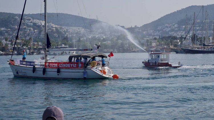Bodrumlu Kadınlar  Kıbrıs'a Yelken Açtı