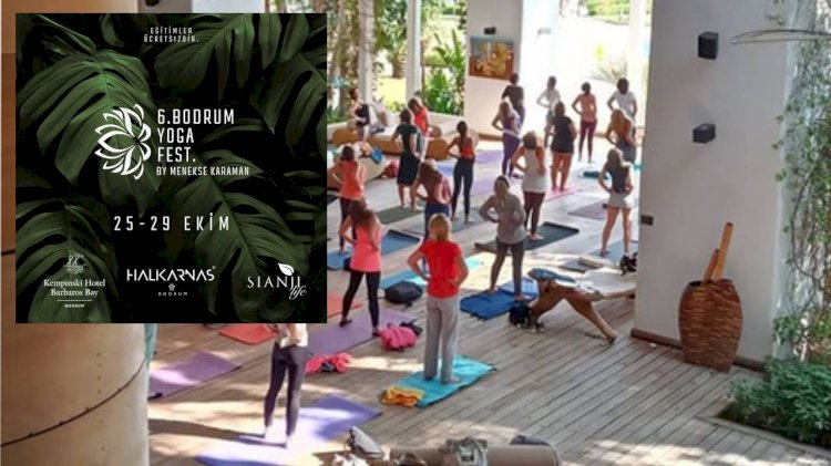 6. Bodrum Yoga Festivali Yaklaşıyor