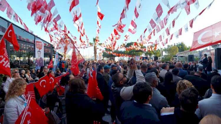 CHP Bodrum Yağhane Seçim Ofisi Açıldı
