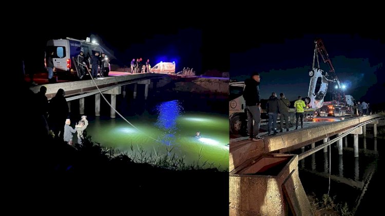 Kanala Düşen Araçtaki 2 Kişi Hayatını Kaybetti